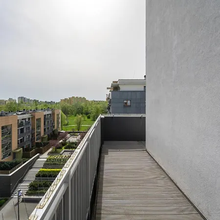 Beautiful With A Spacious Balcony In By Renters Lägenhet Wrocław